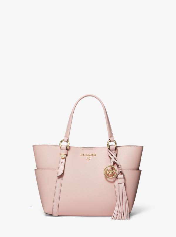 Damske Prenosná Taška Michael Kors Sullivan Small Saffiano Leather Ruzove - Kabelky Michael Kors Akcia | REBWM-2908